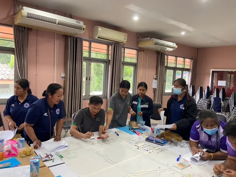 PPPGC จัดทำแผนด้านสุขภาพ หมู่ที่ 5 บ้านหินปิด